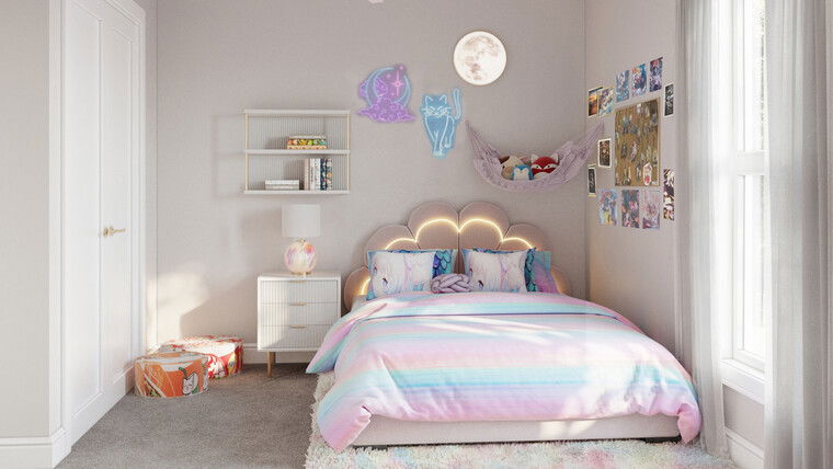 Online design Eclectic Bedroom by Marve M. thumbnail