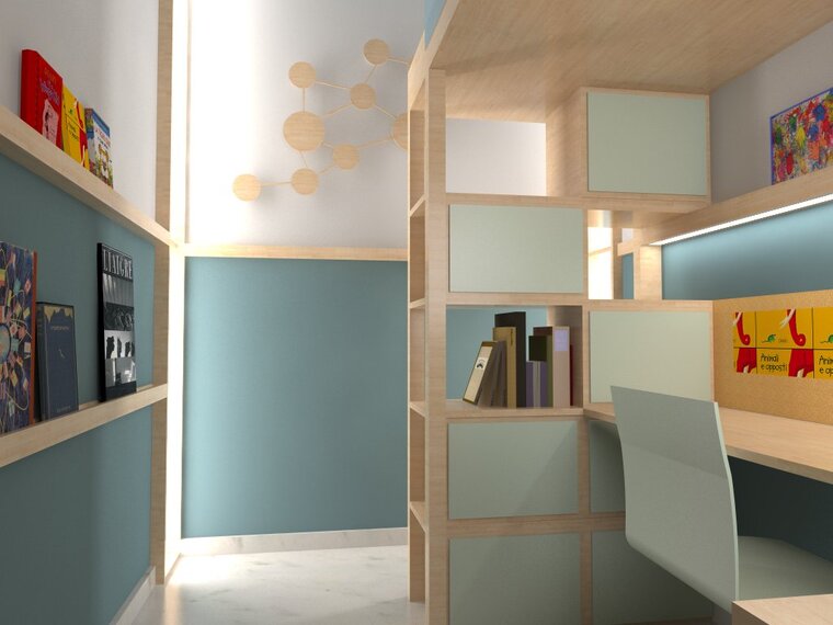 Diseño en línea Habitación Infantil Contemporánea por Eleni M. miniatura