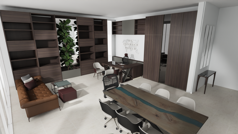 Online design Contemporary Home Office by Meral Y. thumbnail