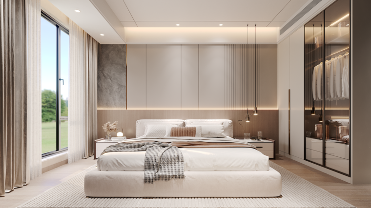 Online design Modern Bedroom by Alice H. thumbnail