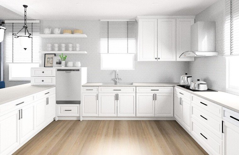 Online design Transitional Kitchen by Nor Aina M. thumbnail