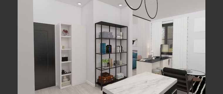 Online design Transitional Studio by Chante F. thumbnail