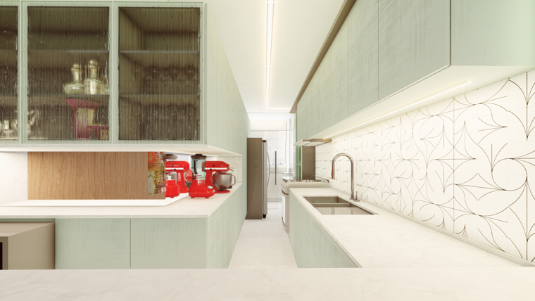 Online design Contemporary Kitchen by Priscila B. thumbnail