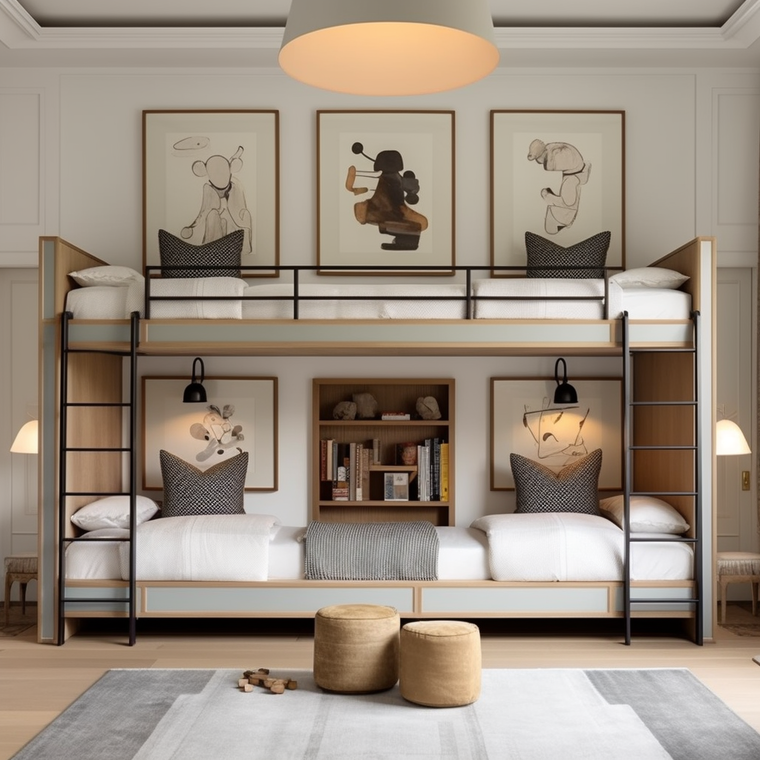Diseño en línea Dormitorio Transicional por Carla A. miniatura