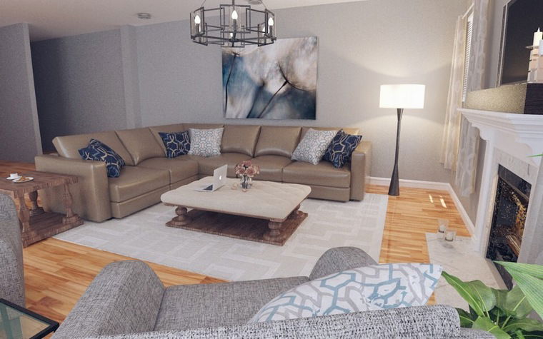 Online design Transitional Living Room by Jodi W. thumbnail