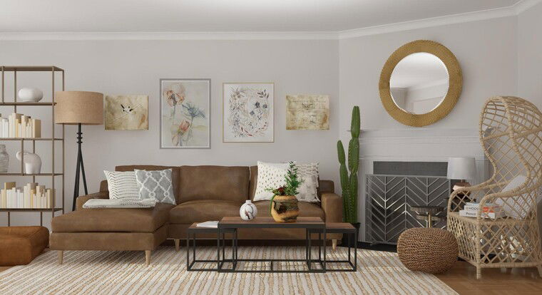 Diseño en línea Sala de estar Country/Cottage por Anna P. miniatura