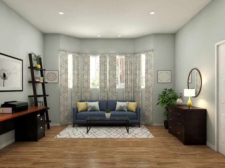 Online design Transitional Home Office by Christine M. thumbnail