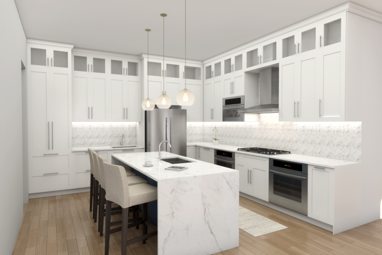 Online design Contemporary Kitchen by Picharat A. thumbnail