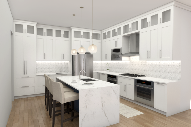 Online design Contemporary Kitchen by Picharat A.  thumbnail