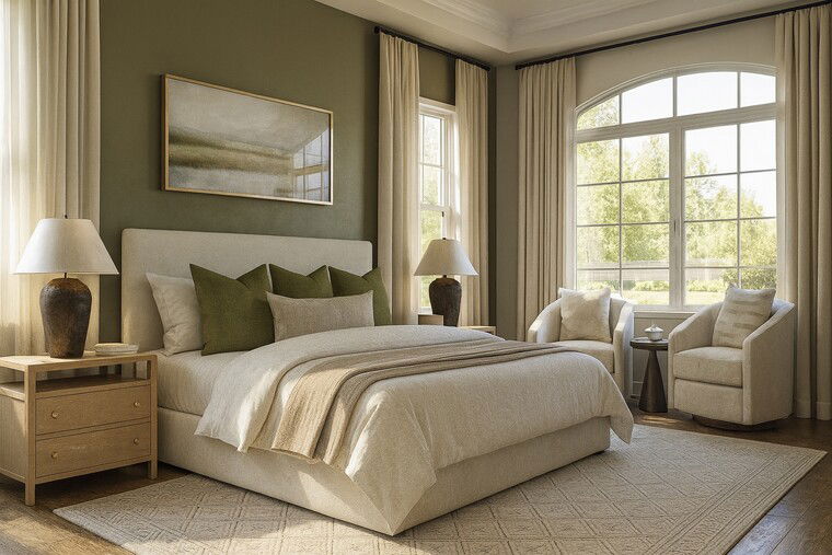 Online design Transitional Bedroom by Marya W. thumbnail