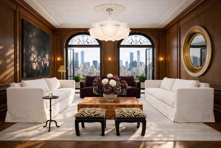 Online design Eclectic Living Room by Marya W. thumbnail