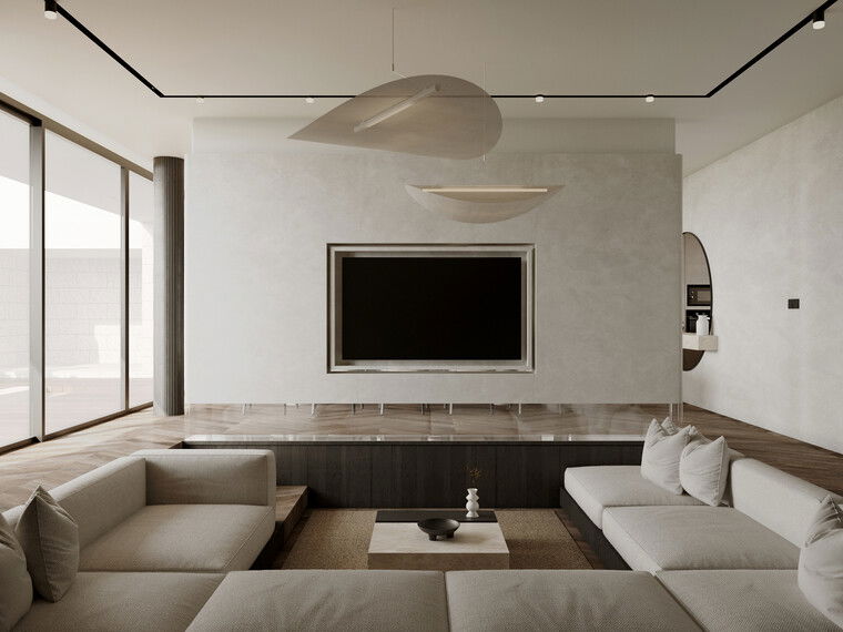Online design Contemporary Living Room by Ega S. thumbnail