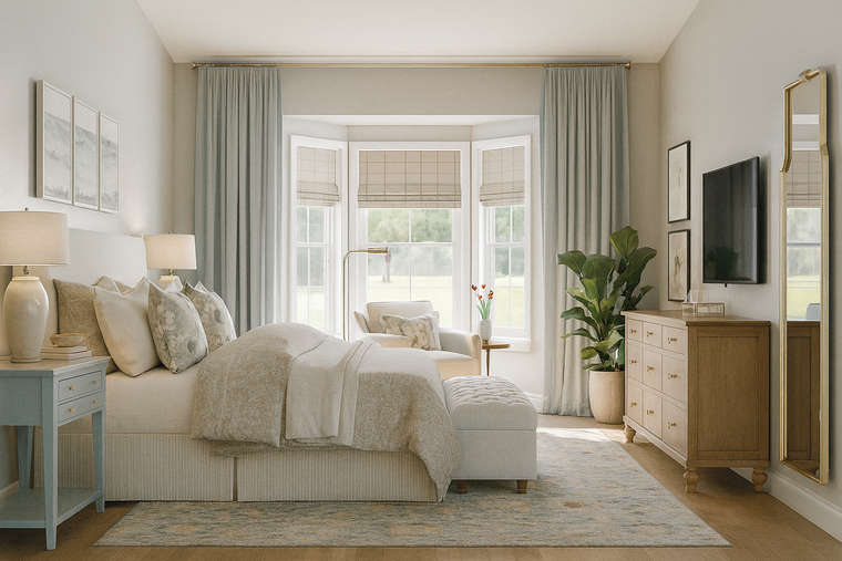 Online design Traditional Bedroom by Marya W. thumbnail