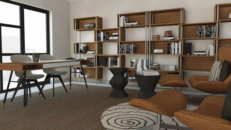 Online design Contemporary Home Office by Selma A. thumbnail