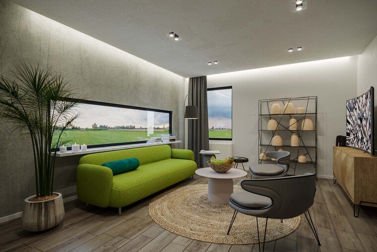 Online design Modern Living Room by Tomislava S. thumbnail