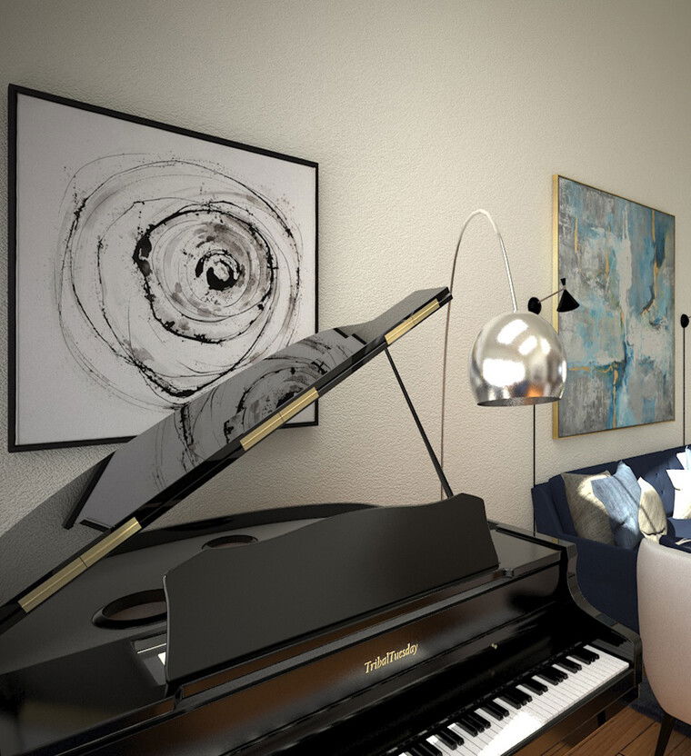 Online design Modern Home Office by Marina S. thumbnail