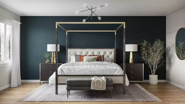 Online design Modern Bedroom by Ana P. thumbnail
