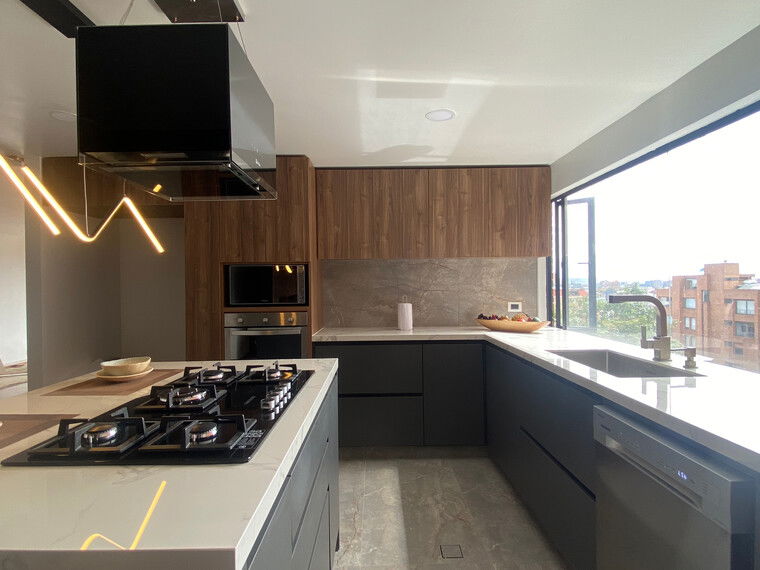 Diseño en línea de Cocina Contemporánea por Sara P. miniatura