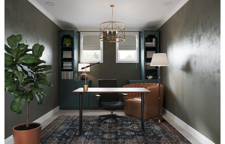 Online design Traditional Home Office by Ashley S. thumbnail