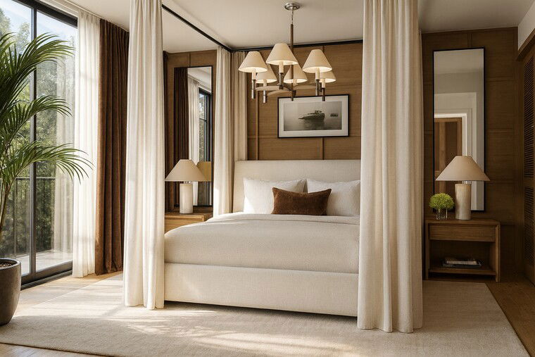 Online design Modern Bedroom by Marya W. thumbnail