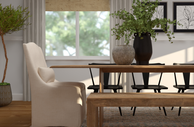 Online design Transitional Dining Room by Tamara E. thumbnail