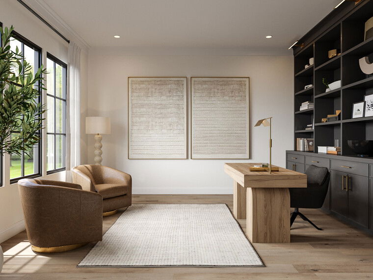 Online design Transitional Home Office by Marine H. thumbnail