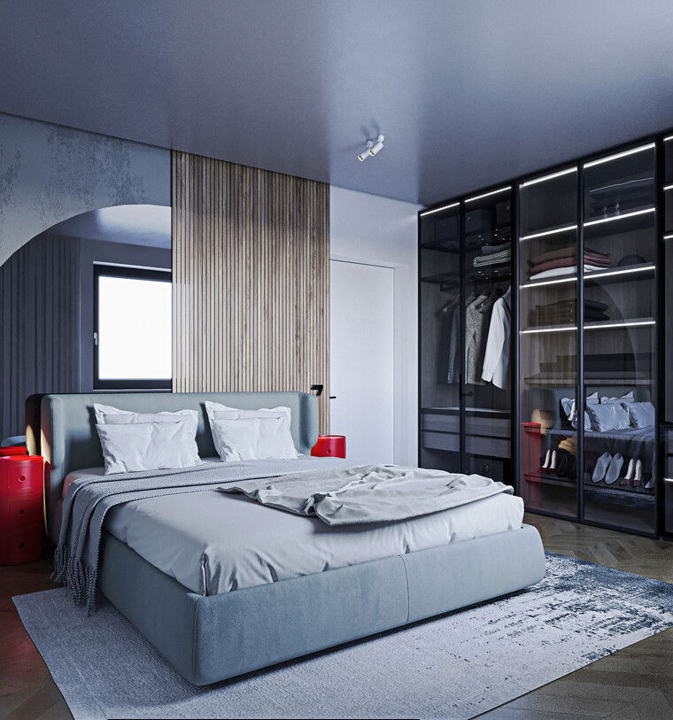 Online design Contemporary Bedroom by Cristian P. thumbnail