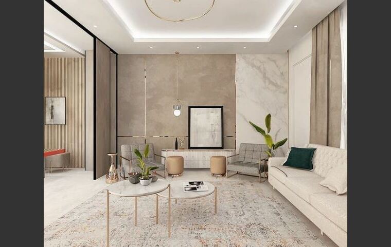 Online design Glamorous Living Room by Ghania E. thumbnail