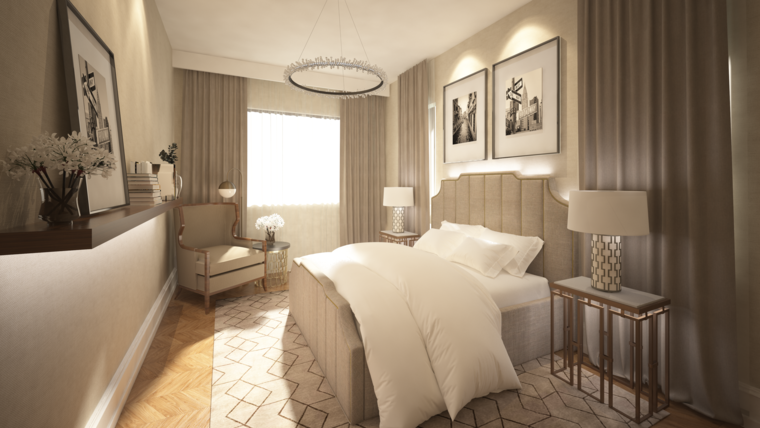 Online design Contemporary Bedroom by Atif N. thumbnail