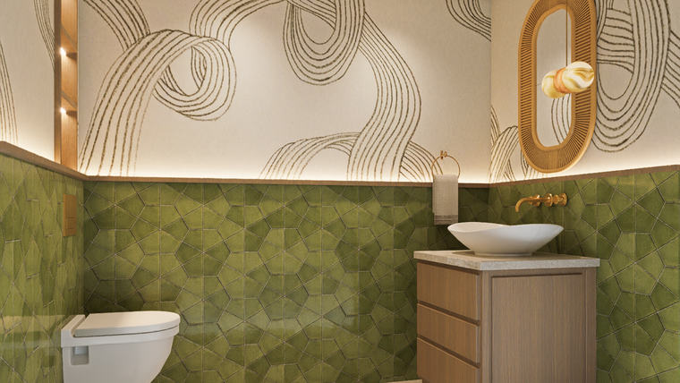 Online design Contemporary Bathroom by Zilia Z. thumbnail