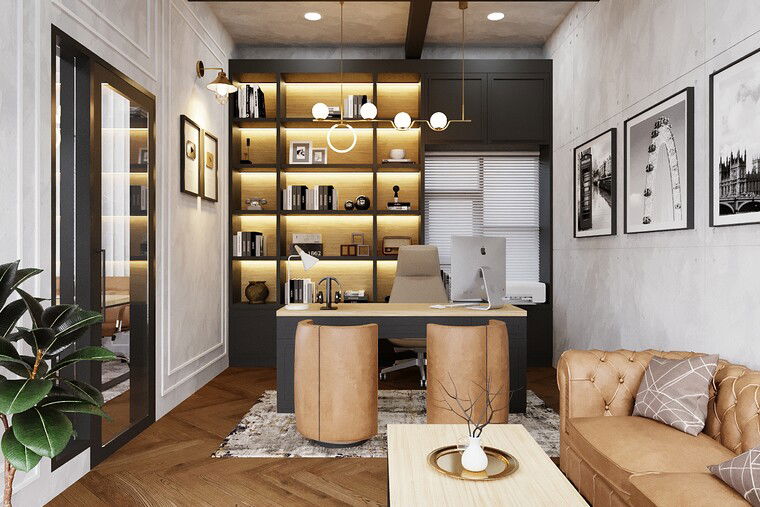 Online design Transitional Home/Small Office by Gilang R. thumbnail