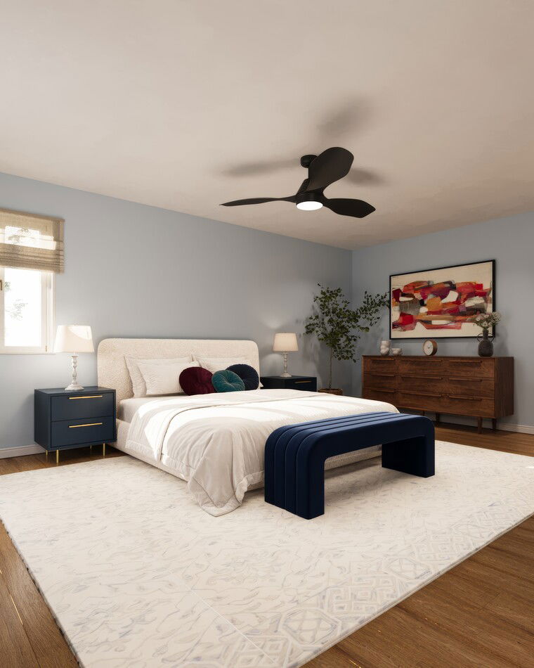 Online design Transitional Bedroom by Carine C. thumbnail