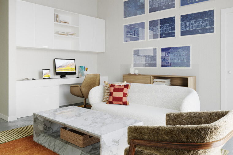 Online design Eclectic Home Office by Sarah R. thumbnail