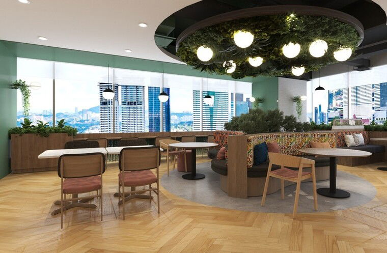 Online design Eclectic Business: 1 Space by Yusra D. thumbnail