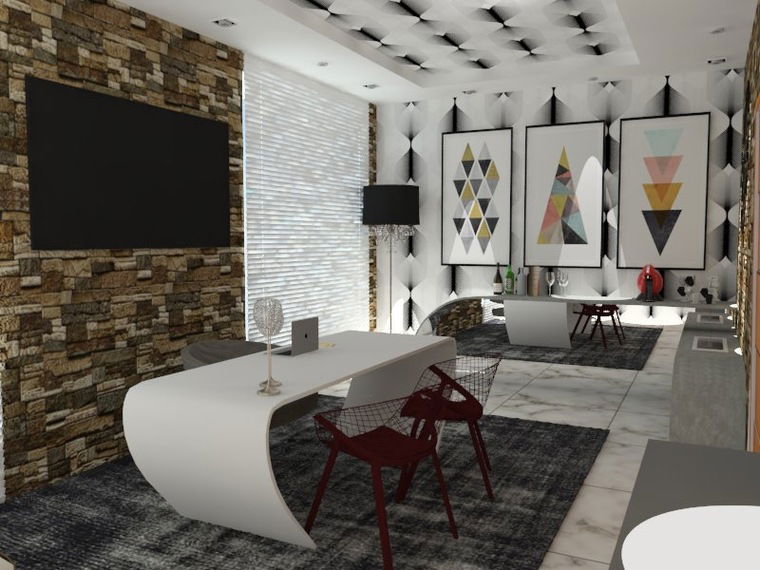 Online design Eclectic Home Office by Yasmin C. thumbnail