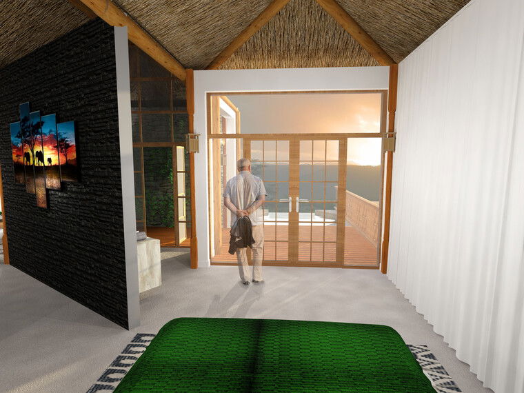 Diseño en línea Dormitorio Contemporáneo por Gericel D. miniatura