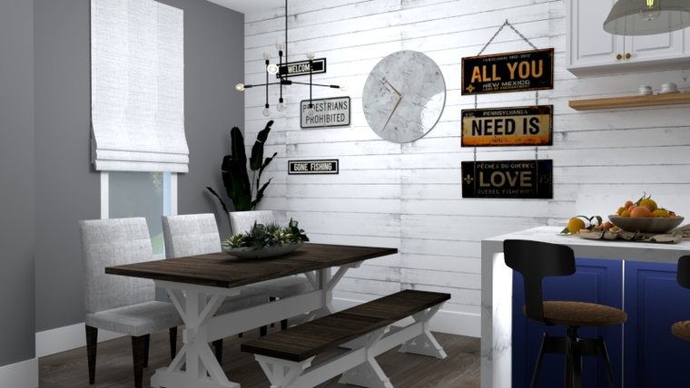 Online design Country/Cottage Dining Room by Yasmin C. thumbnail