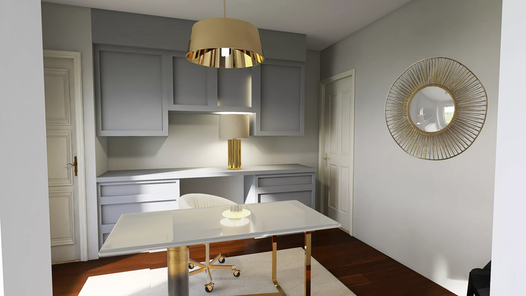 Online design Glamorous Home Office by Morgan W. thumbnail