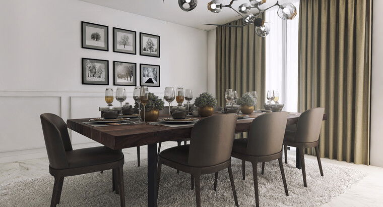 Online design Modern Dining Room by Aida A. thumbnail