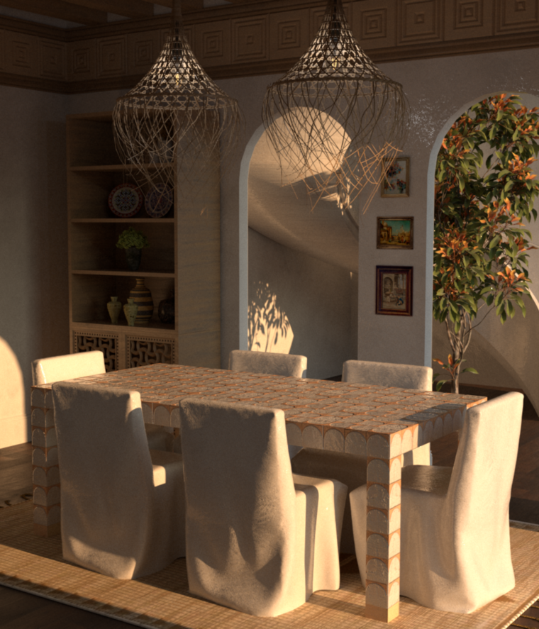 Online design Eclectic Dining Room by Belal H. thumbnail