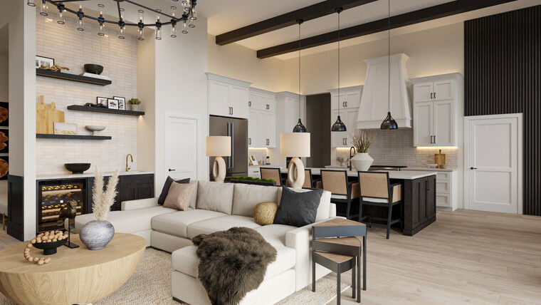 Online design Contemporary Living Room by Casey H. thumbnail