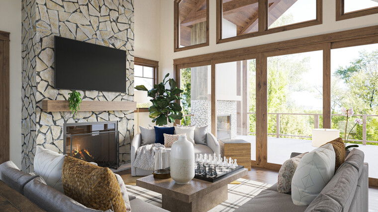 Online design Country/Cottage Living Room by Samantha B. thumbnail