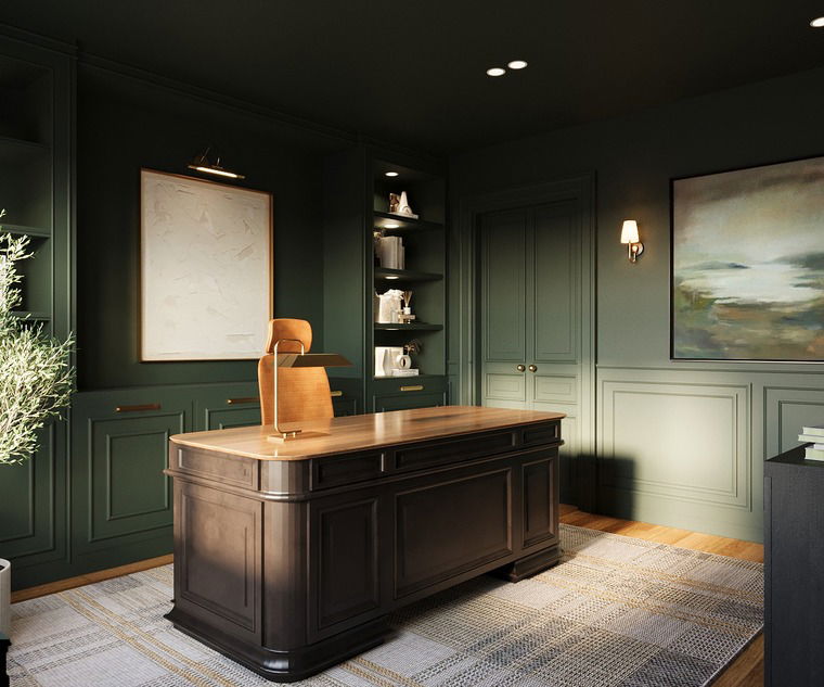 Online design Eclectic Home Office by Jatnna M. thumbnail