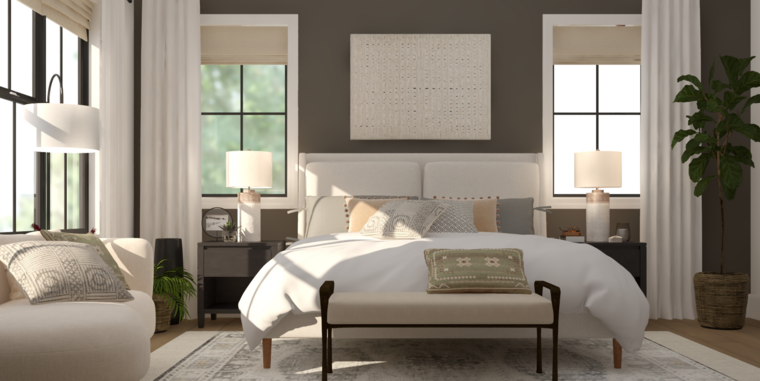 Online design Transitional Bedroom by Tamara E. thumbnail