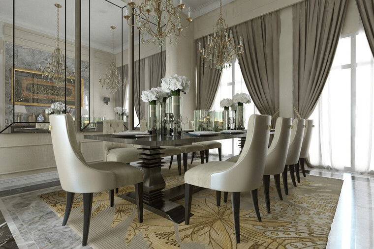 Online design Contemporary Dining Room by Aida A. thumbnail