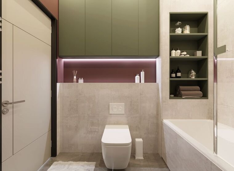 Online design Contemporary Bathroom by Saida G. thumbnail