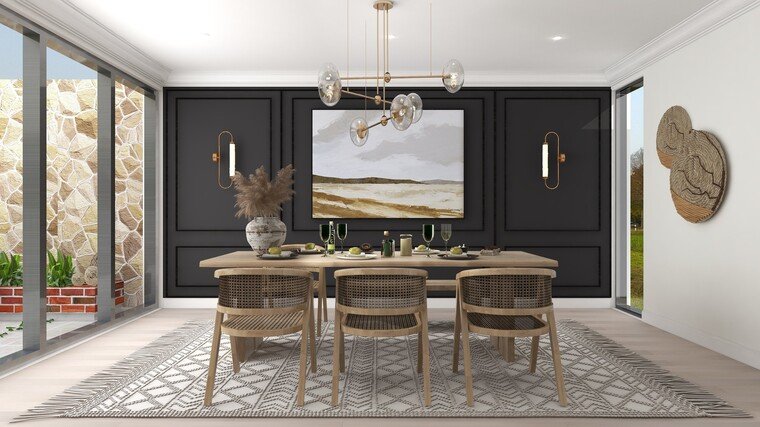 Online design Eclectic Dining Room by Kamila A. thumbnail
