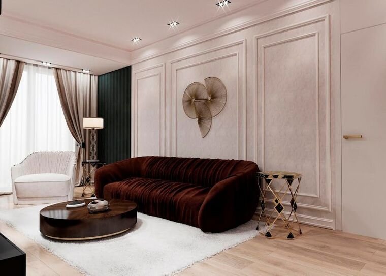 Online design Modern Living Room by Saida G. thumbnail