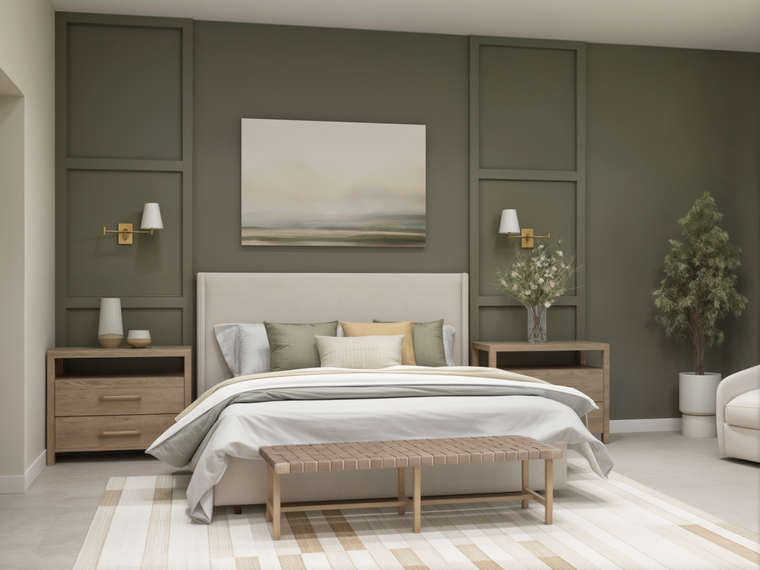 Online design Transitional Bedroom by Carine C. thumbnail