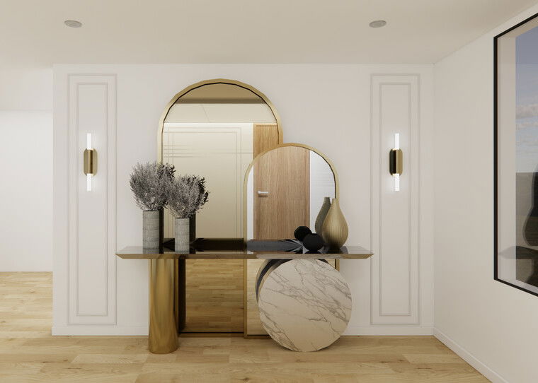 Online design Modern Hallway/Entry by Sara P. thumbnail